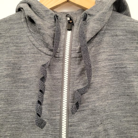 Icebreaker Women’s Mid-Layer Hooded Full Zip Vest L Merino Wool sleeveless top - Picture 4 of 8